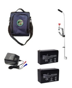 ZESTAW PEŁNY PRZENOŚNY DO ECHOSONDY - 14 AH - ZASILANIE, TORBA, UCHWYT