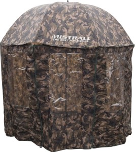 PARASOL NAMIOT WĘDKARSKI MISTRALL 2,50M + 3 OKNA CAMO