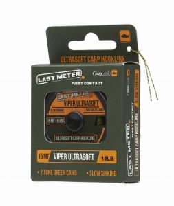 PROLOGIC PLECIONKA PRZYPONOWA VIPER ULTRASOFT 15M 25LBS