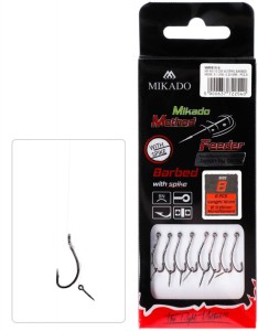MIKADO HACZYKI PRZYPON METHOD FEEDER Z IGŁĄ #12