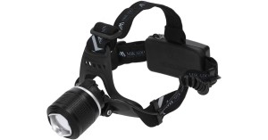MIKADO MOCNA LATARKA CZOŁOWA 10W 550 LUMEN + UV + USB