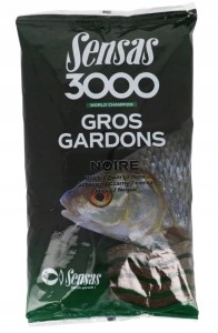 SENSAS ZAWODNICZA ZANĘTA 3000  GROS GARDONS NOIRE 1KG