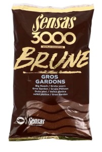 SENSAS ZAWODNICZA ZANĘTA 3000  BRUNE GROS GARDONS 1KG