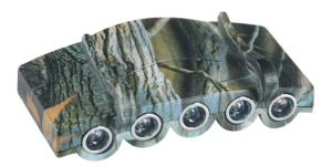 TRAPER LAMPKA LATARKA NA  DASZEK CZAPKĘ 5 DIOD LED