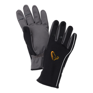 SAVAGE GEAR RĘKAWICZKI SOFTSHELL WINTER GLOVE BLACK ROZ. L