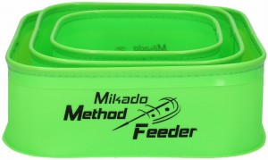 MIKADO POJEMNIKI METHOD FEEDER - ZESTAW 3SZT.