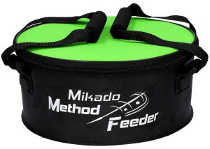 MIKADO POJEMNIK METHOD FEEDER OKRĄGŁY Z PRZYKRYWKĄ