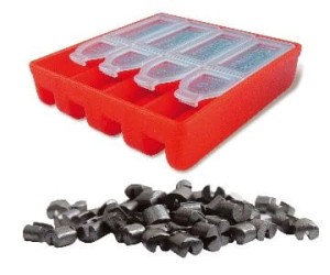 PRESTON ŚRUT CIĘŻARKI STOTZ 4 DOZOWNIKI 0,25-0,10G