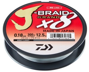 PLECIONKA DAIWA J-BRAID GRAND 8X 135M 0,06MM