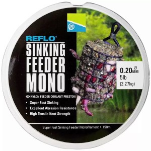 PRESTON ŻYŁKA TONĄCA DO FEEDERA REFLO FEEDER 150M 0,18MM