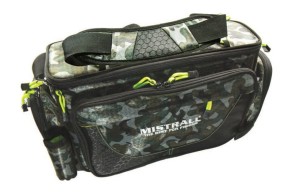 MISTRALL TORBA SPINNINGOWA MORO + 2 PUDEŁKA
