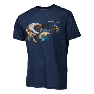 SAVAGE GEAR KOSZULKA T-SHIRT CANNIBAL TEE BLUE XL