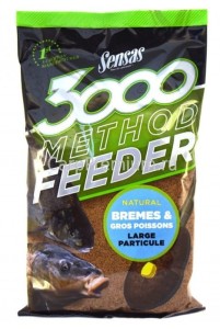 SENSAS ZAWODNICZA ZANĘTA 3000 METHOD FEEDER BREMES ET GROS POISSONS 1KG