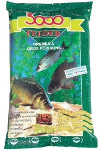 SENSAS ZAWODNICZA ZANĘTA 3000 FEEDER BREMES ET GROS POISSONS 1KG