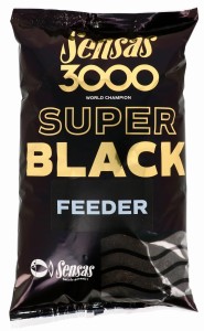 SENSAS ZAWODNICZA ZANĘTA 3000 SUPER BLACK FEEDER 1KG