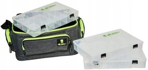 GUNKI ZANDER TORBA SPINNINGOWA NA RAMIĘ 2 PUDEŁKA