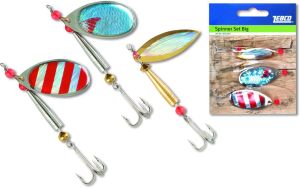 ZEBCO ZESTAW BŁYSTEK BLACH NA SZCZUPAKA MIX 3SZT.