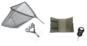 PODBIERAK KARPIOWY 100X100 Z POKROWCEM + MATA + WAGA