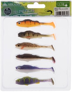 MIKADO GUMA KOPYTO REAL FISH 9,5CM MIX