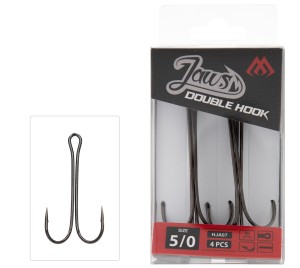 MIKADO KOTWICA JAWS DOUBLE PODÓWJNA NR 5/0 OP4SZT.