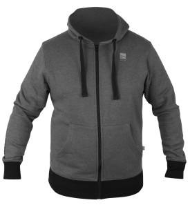 PRESTON BLUZA Z KAPTUREM GREY ZIP HOODIE R. XXL