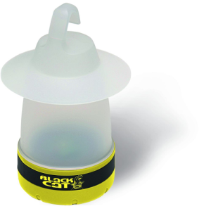 BLACK CAT LAMPKA WODOODPORNA LATARKA KEMPINGOWA 17CM