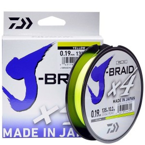 PLECIONKA DAIWA J-BRAID GRAND X4E 135M 0,10MM