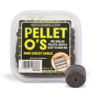 SONUBAITS PELLET CHEESY GARLIC O'S 8MM