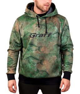 GRAFF WODOODPORNA BLUZA Z KAPTUREM KARP ROZ. M