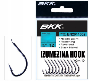 OSTRE HACZYKI WĘDKARSKIE BKK IZUMEZINA HOOK BN2011002 12SZT. ROZ. 6