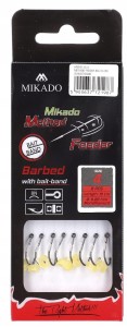MIKADO PRZYPON HACZYKI METHOD FEEDER Z GUMKĄ #12
