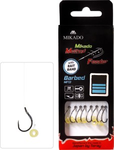 HACZYK DO METODY Z PRZYPONEM MIKADO Z GUMKĄ METHOD FEEDER 0,28 ROZ 4