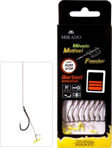 PRZYPON DO METODY MIKADO PUSH STOP METHOD FEEDER PLECIONKA 0,16 ROZ 4