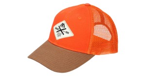 MIKADO CZAPKA WĘDKARSKA Z DASZKIEM Z SIATKĄ TRUCKER ADVENTURE RUDY