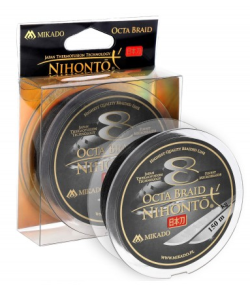 MIKADO PLECIONKA NIHONTO OCTA BRAID 0,32MM 150M CZARNA