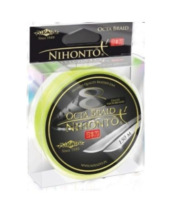MIKADO PLECIONKA NIHONTO OCTA BRAID 0,32 150M FLUO ŻÓŁTA