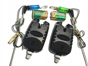 ZESTAW KARPIOWY 2X SYGNALIZATOR BRAŃ + 2X SWINGER