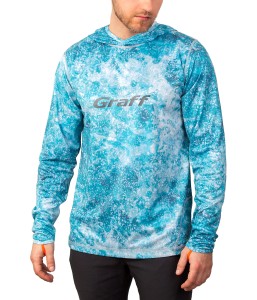 GRAFF UPF50 BLUZA Z KAPTUREM 964-CL-15 ROZ. L