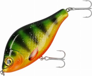 MIKADO WOBLER - MFT JERK - 7CM / HOT PERCH TONĄCY