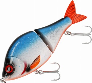 MIKADO WOBLER - MFT SWIMBAIT - 10CM / BLUE ROACH WOLNO TONĄCY