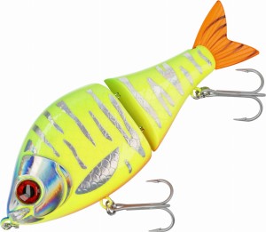 MIKADO WOBLER - MFT SWIMBAIT - 7CM / HOLO TIGER WOLNO TONĄCY