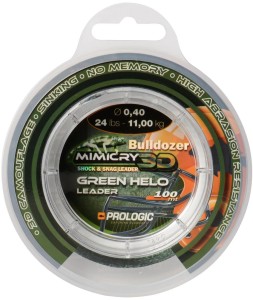 PROLOGIC ŻYŁKA STRZAŁOWA MIMICRY LEADER BULLDOZER GREEN 100M 0,60MM