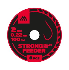MIKADO PRZYPONY WIĄZANE - STRONG FEEDER NR 10 BN / 0.14MM/100CM - OP.10SZT.