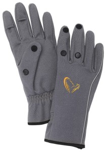 SAVAGE GEAR RĘKAWICZKI SOFTSHELL GLOVE GREY ROZ. L