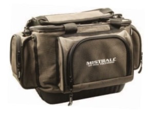 MISTRALL TORBA WĘDKARSKA Z TWARDYM DNEM NA AKCESORIA 48X30X26CM
