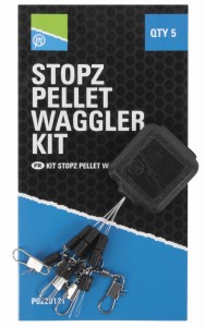 PRESTON STOPERY Z AGRAFKĄ ŁĄCZNIK DO SPŁAWIKA WAGGLER KIT