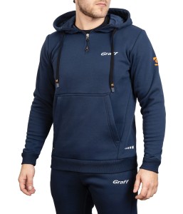 GRAFF BLUZA KANGUREK Z KAPTUREM MĘSKA - 232-BL-3_2XL