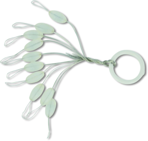 BLACK CAT STOPERY SYLIKONOWE OWALNE  10SZT