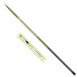 ZESTAW WĘDKARSKI WĘDKA CORRAL POLE 400 - 4M + ZESTAW SPŁAWIKOWY KONGER