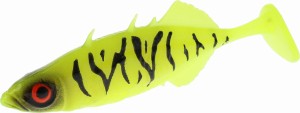 PRZYNĘTA - REAL FISH STICKLEBACK 5cm / FLUO TIGER - OPAKOWANIE 5 SZTUK